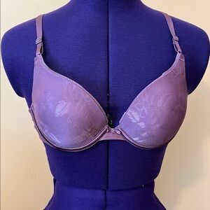 NWOT Mauve pushup 34B